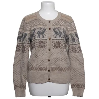 Cardigan (Beige, Gray) from Hessnatur Alpaca wool