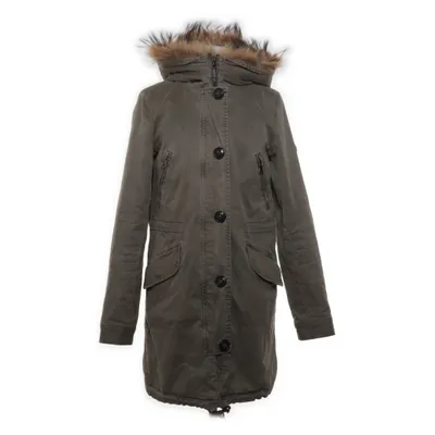 Parka (Grün) von Blonde No.8 Fuchspelz, Polyester, Kaninchenpelz