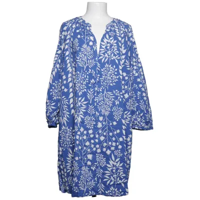 Klänning (Blå, Vit) från H&M Bomull, Viskos