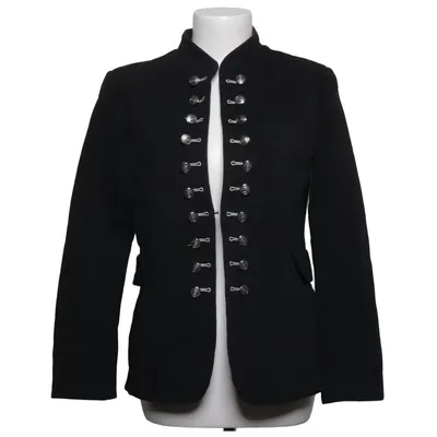 Blazer (Black) from Voyelles Cotton, Elastane