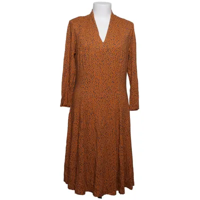 Jurk (Oranje, Zwart) van Sandwich Elastaan, Viscose