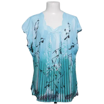 Top (Blue, Multicolored) from THK-Royal Cotton, Elastane