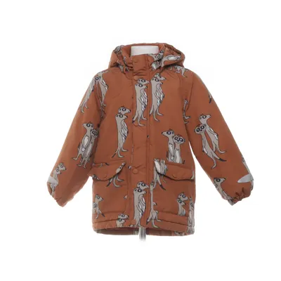 Allvädersjacka (Brun, Flerfärgad) från Lindex Kids Polyester
