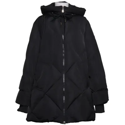 Down coat (Black) from Mos Mosh Down, Feather, Polyester
