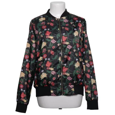 Bomber jacket (Black, Multicolored) from Say What Polyester