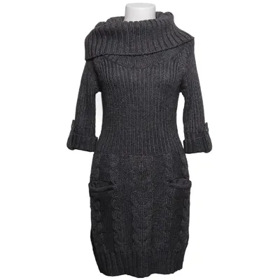 Rollkragenkleid (Grau) von Mango Casual Sportswear Acryl, Polyamid, Wolle