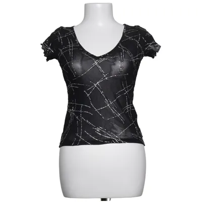 Top (Zwart, Zilver) van Etam Polyamide