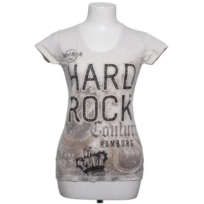 T-shirt (Beige) from Hard Rock Cafe Cotton, Polyester