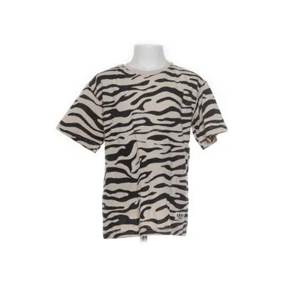 T-shirt (Beige, Sort) fra KappAhl