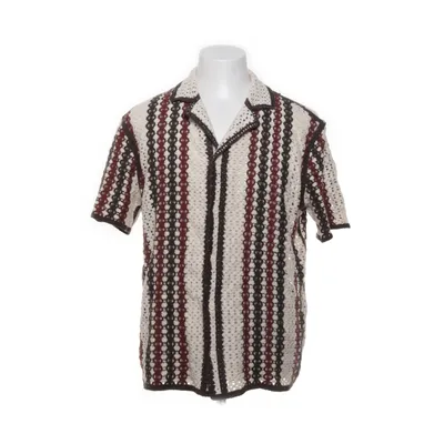 Kortärmad skjorta (Beige, Brun, Röd) från Marshalls Akryl, Bomull