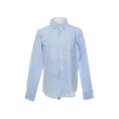 Oxford shirt (Blauw) van D.M.D by Denim Day Katoen, Elastaan