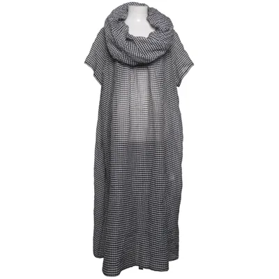 Klänning (Svart, Vit) från Bitte Kai Rand Bomull, Polyester, Silke