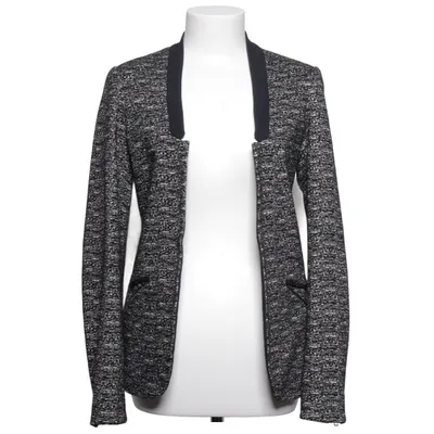 Jacket (Gray, Black, White) from Maison Scotch Cotton, Elastane, Polyester, Polyurethane, Viscose, Wool