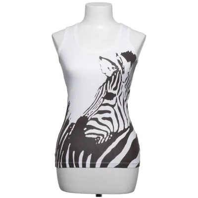 Tank Top (White, Black) from Xanaka Cotton
