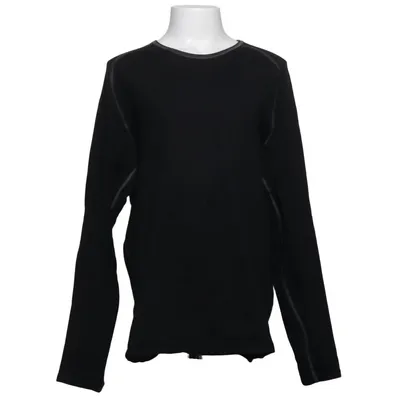 Haut thermique (Noir) de Löffler Coton, Élasthane, Modal