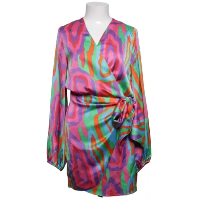 Wikkeljurk (Roze, Blauw, Meerkleurig) van Never Fully Dressed Polyester