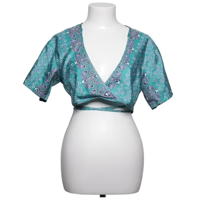 Crop top (Blue, Purple, Multicolored) from Mancini Viscose