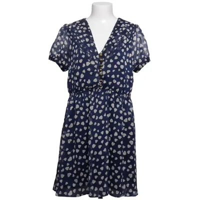 Dress (Blue, White) from Pinky Polyester