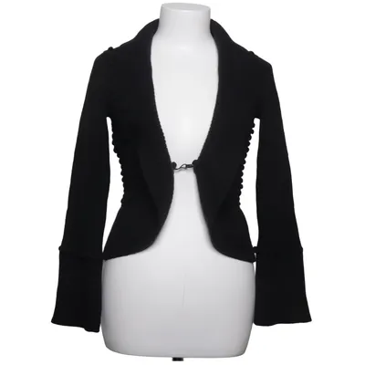 Cardigan (Black) from Georges Rech Angora, Polyamide, Wool