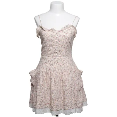 Dress (White, Multicolored) from Mango Casual Sportswear Cotton, Polyester