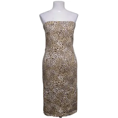 Klänning (Beige, Brun) från Dorothy Perkins Bomull, Elastan