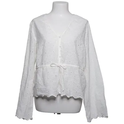 Bluse (Hvid) fra Pieces Bomuld