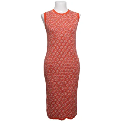 Jurk (Oranje, Wit) van Stile Benetton Viscose