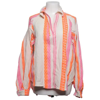 Blouse (Beige, Rose, Orange) de Typical Jill Coton, Polyester