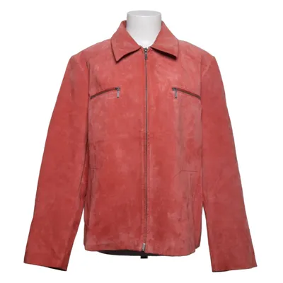 Läderjacka (Orange) Skinn, Polyester