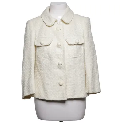 Blazer (Blanc) de Oasis Acrylique, Coton, Polyamide, Polyester, Viscose, Laine