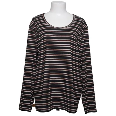 Long sleeve T-shirt (Black, Brown, White) from Fiora Blue Cotton, Elastane, Metallic fiber, Polyester