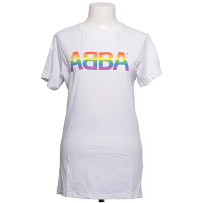T-shirt (Vit, Flerfärgad) från Abba Ekologisk bomull