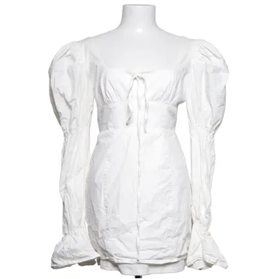 Klänning (Vit) från Missguided Bomull, Polyester