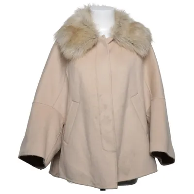 Jacka (Beige) från Zara Woman Polyester, Ull