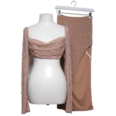 Set (Beige) van Oh Polly Elastaan, Polyester