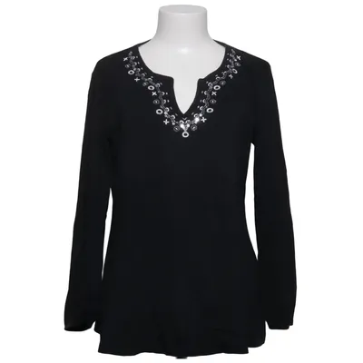 Top (Zwart) van Basic Line Katoen
