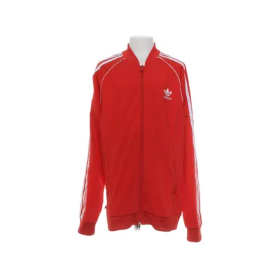 Sports jacket (Red, White) from Adidas