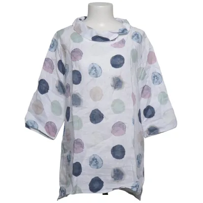 Bluse (Hvid, Flerfarvet) fra Lungo L'arno Linned