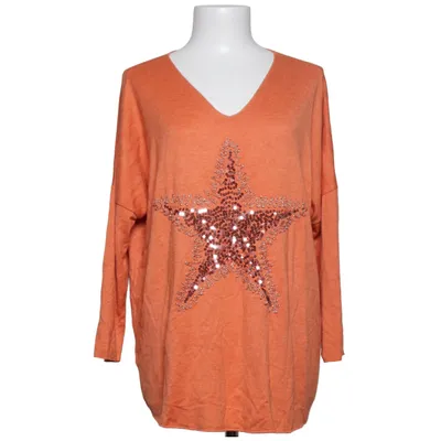 Strickpullover (Orange) von New Collection Angora, Viskose, Wolle