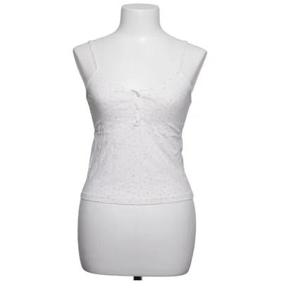 Tanktop  (Hvid) fra Brandy Melville Bomuld, Elastan