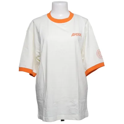 T-shirt (Vit, Orange) från Aperol Ekologisk bomull