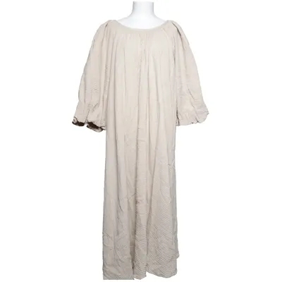 Maxikjole (Beige) fra Munthe Økologisk bomuld