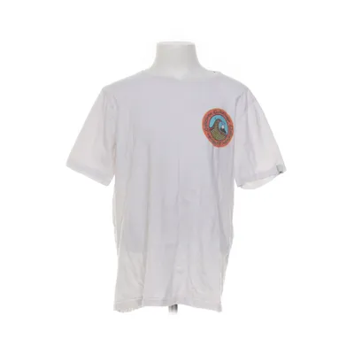 T-shirt (Hvid, Flerfarvet) fra Quiksilver Acetat, Bomuld