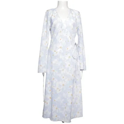 Strandklänning (Blå, Vit, Flerfärgad) från Gina Tricot Elastan, Polyester