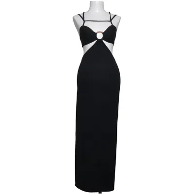 Maxi dress (Black) from Melissa Bentsen x NA-KD Acrylic, Polyester