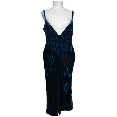 Abendkleid (Blau) von PrettyLittleThing Elasthan, Polyester