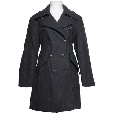 Manteau (Gris) de Hpo Polyamide, Polyester, Laine