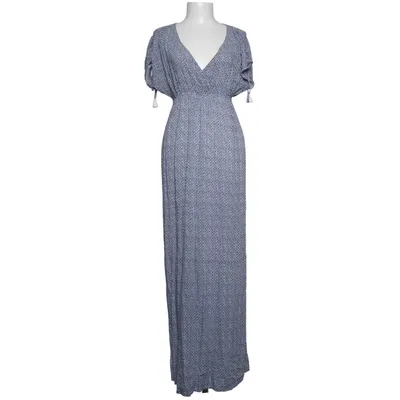 Maxi jurk (Blauw, Wit) van ESPRIT Viscose
