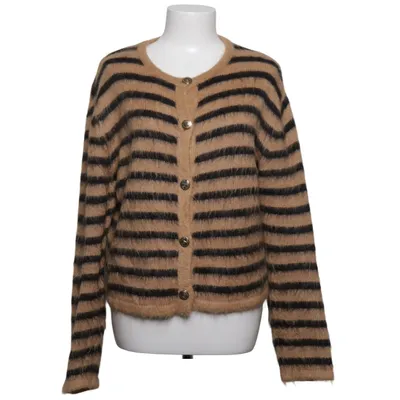 Cardigan (Beige, Sort) fra Massimo Dutti Polyamid, Uld