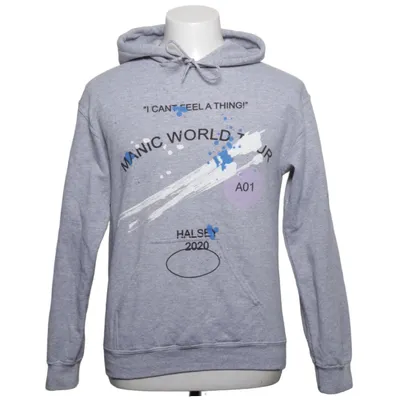 Hoodie (Gray, Multicolored) from Gildan Cotton, Polyester